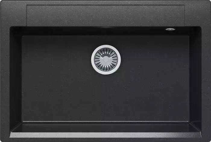 Мойка кухонная Polygran Argo 760 №16 черный (575882)