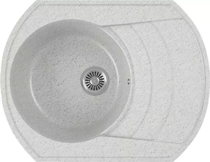 Мойка кухонная GREENSTONE GRS-65-310 серая