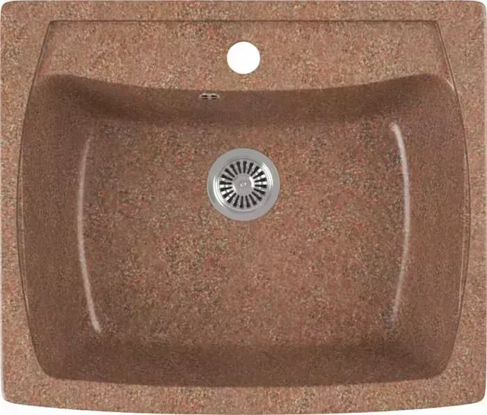 Мойка кухонная GREENSTONE GRS-03-307 терракот