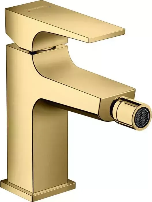 Смеситель для биде Hansgrohe Metropol с донным клапаном, золото (32520990)