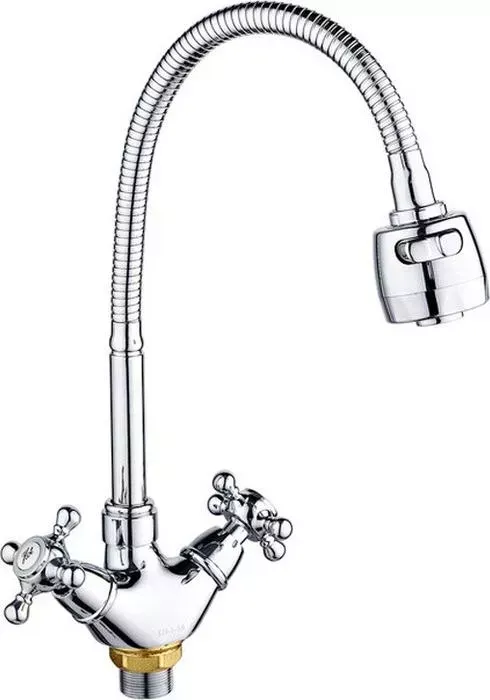 Смеситель для кухни РМС SL65 с душем, хром (SL65-279F)