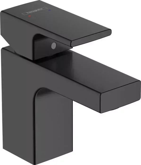 Смеситель для раковины Hansgrohe Vernis Shape черный матовый (71567670)