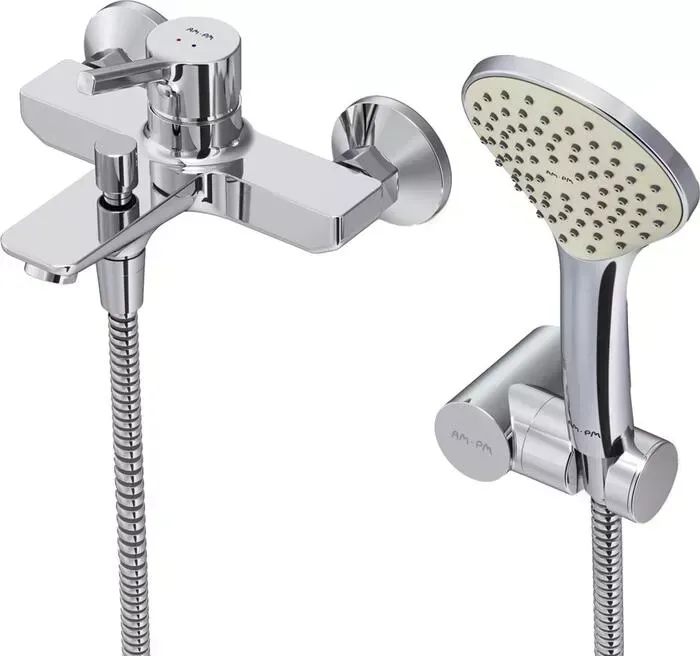 Смеситель для ванны Am.Pm X-Joy S с душем, хром (F85B15000)