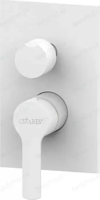 Смеситель для душа CEZARES Ovest белый (OVEST-DEV3-BIO)