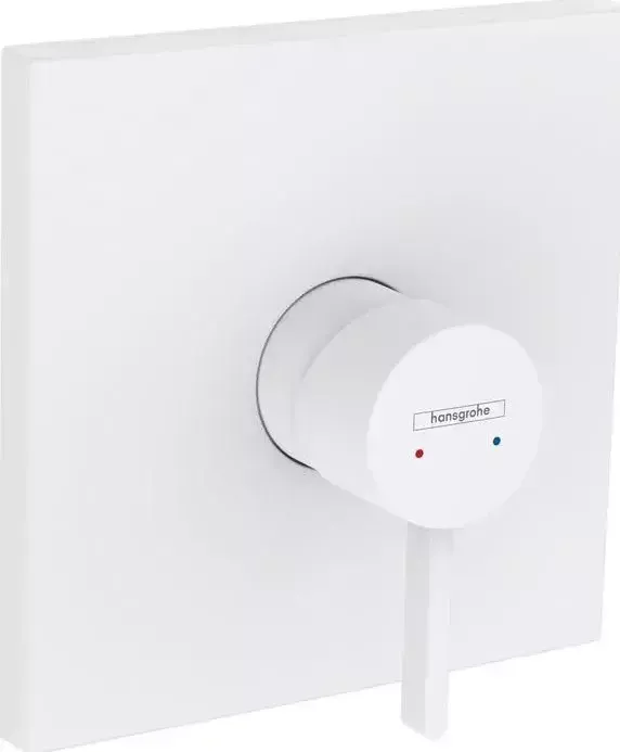 Смеситель для душа Hansgrohe Finoris с механизмом, белый матовый (76615700, 1800180)