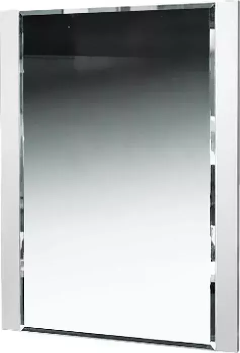 Зеркало Mixline Диамант 62х82 с полкой, белое (4640030868070)