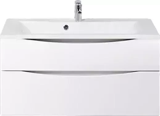 Тумба под раковину BELBANGO Marino-H60 100 bianco lucido (MARINO-H60-1000-2C-SO-BL-P)