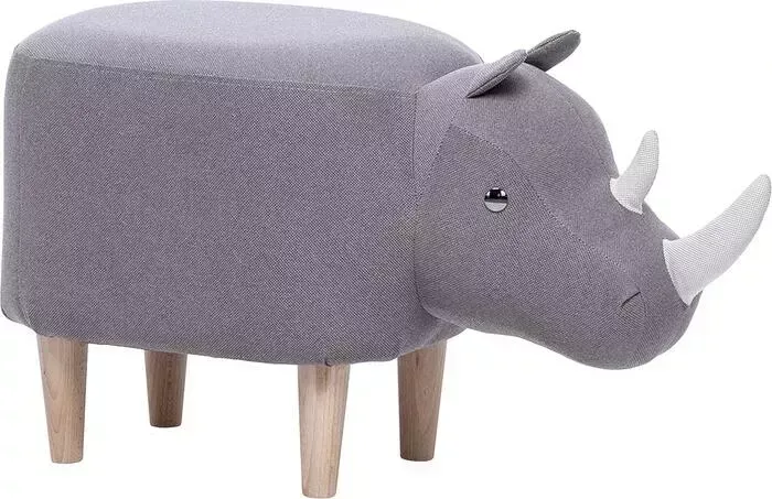 Пуф Leset Rhino combi ткань Milos 16/Milos 02