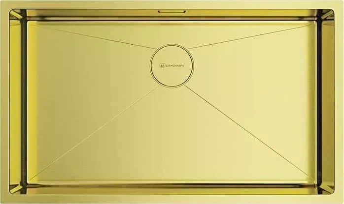 Мойка кухонная OMOIKIRI Taki 74-U/IF-LG светлое золото (4993499)