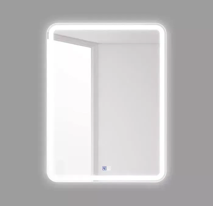 Зеркало BELBANGO Spc-Mar 60 с подсветкой, сенсор, динамики (SPC-MAR-600-800-LED-TCH-PHONE)