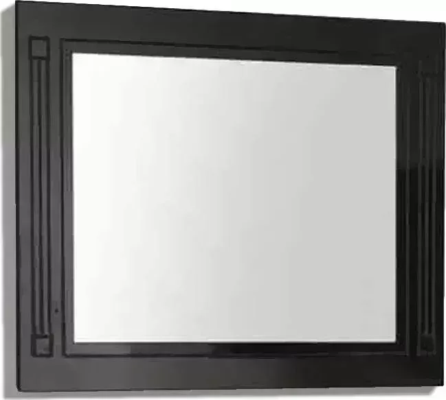 Зеркало BELBANGO Atria 100 nero laccato lucido (ATRIA-SPC-1000-NL)