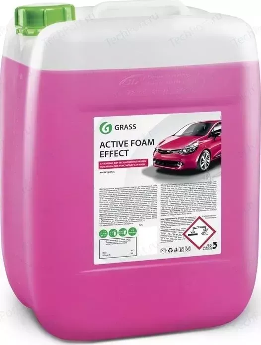 Активная пена GRASS Active Foam Effect, эффект снежных хлопьев, 23 кг