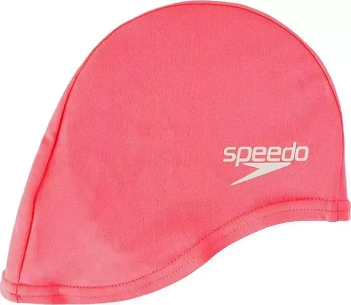 Шапочка для плавания Speedo Polyester Cap Jr арт. 88-710111587, розовый, полиэстер