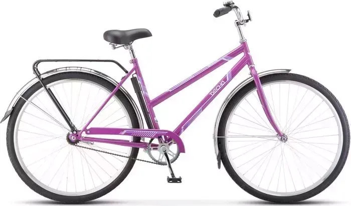 Велосипед Десна Вояж Lady 28" Z010 20" фиолетовый