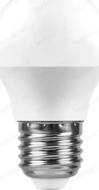 Лампа светодиодная FERON LB-750 25951 E27 11W 6400K Шар Матовая