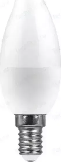 Лампа светодиодная FERON LB-770 25952 E14 11W 6400K Свеча Матовая