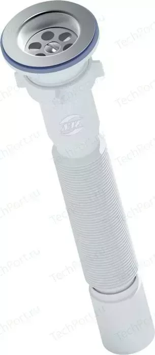 Сифон для кухонной мойки АНИ пласт гофрированный 1 1/2х40 (G104)