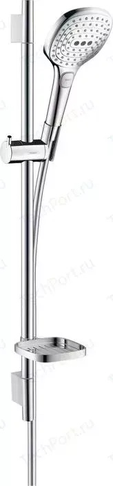 Душевой гарнитур Hansgrohe Raindance Select E EcoSmart 65 см с мыльницей, хром (26622000)