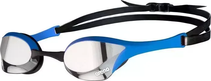 Очки для плавания Arena Cobra Ultra Swipe MR, 002507570, ЗЕРКАЛЬН. линз, смен.перен.,синяя опр