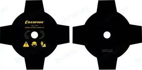 Нож CHAMPION для травы 250х20мм тип А (C5119/C773)