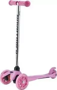 Самокат NOVATRACK Disco-kids, детский, max 25кг, нежно-розовый (120DISCOKIDS.PN6) Трехколесный самокат