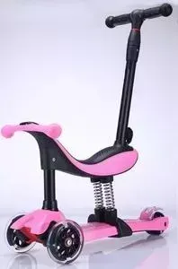 Самокат Funny Scoo (MS-935) розовый