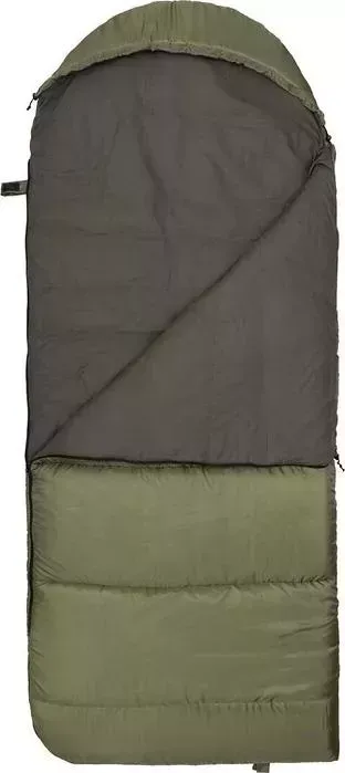 Спальный мешок HELIOS Beluha wide 220х90 (400 гр/м.кв) хаки (термофайбер/шерсть) (HS-BELW-400/1)