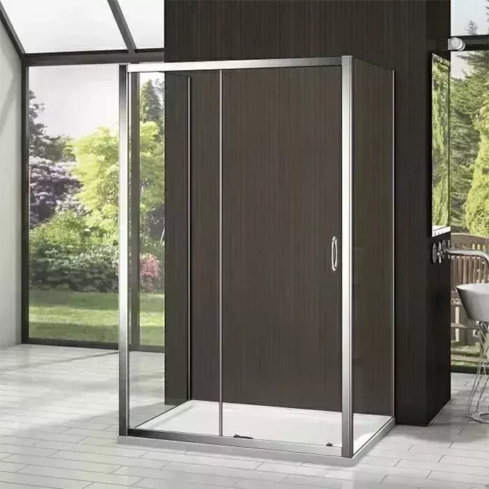 Душевой уголок Good Door Latte WTW+SP+SP 140х100 прозрачный, хром матовый