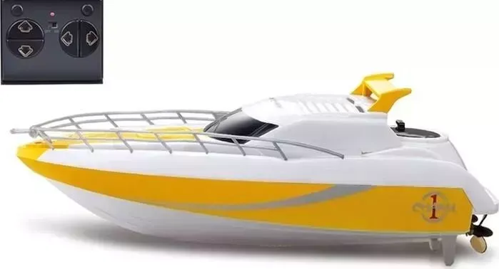 Радиоуправляемый мини-катер Happy Cow Hovercraft - 777-582-yellow