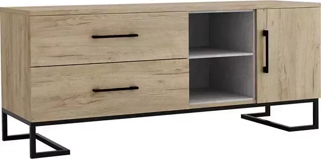 Комод R-home Loft дуб натур 140