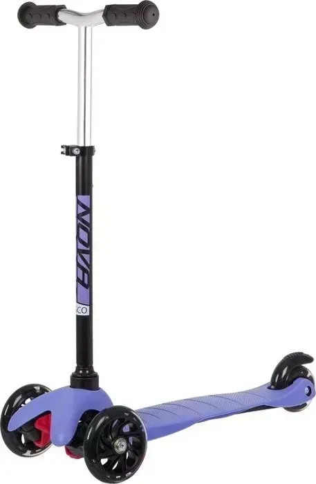 Самокат NOVATRACK Disco-kids Basic 120H.DISCOKIDS.BVL20 Трехколесный самокат