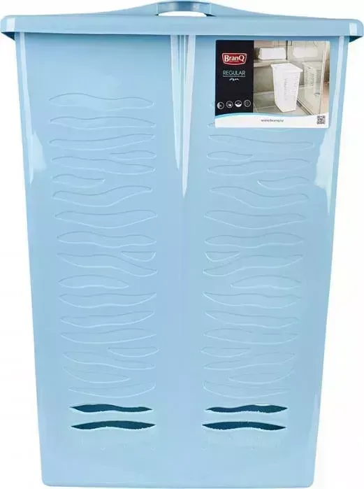 Корзина Plast Team BRANQ Aqua 42л голубая 299x398x537