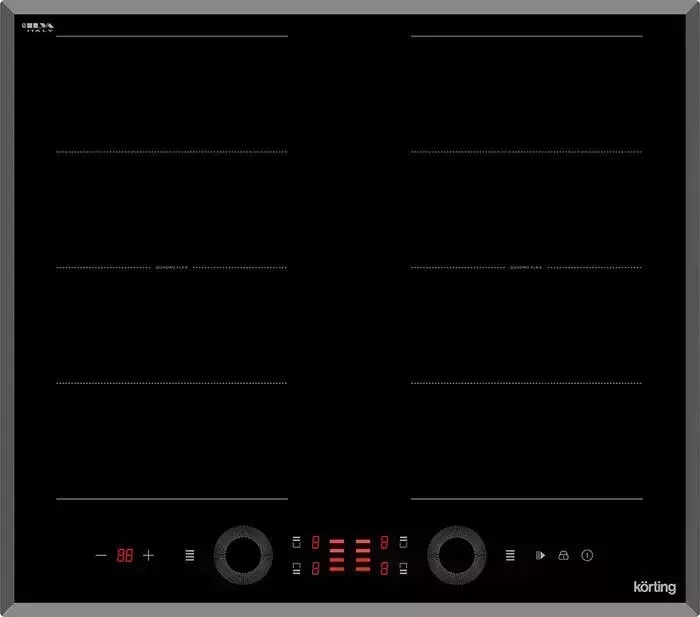 Панель варочная индукционная KORTING HIB 68700 B Quadro