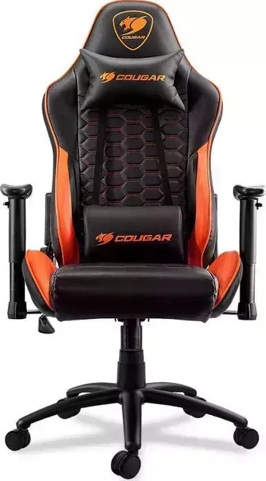 Кресло офисное COUGAR игровое Outrider черно-оранжевый
