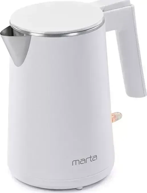 Чайник электрический MARTA MT-4591 белый жемчуг