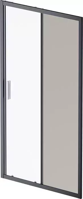 Душевая дверь Am.Pm Gem 110х195 стекло тонированное, профиль черный матовый (W90G-110-1-195BG)