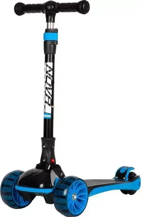 Самокат NOVATRACK RainBow 120BB.RAINBOW.BBL22 Трехколесный самокат