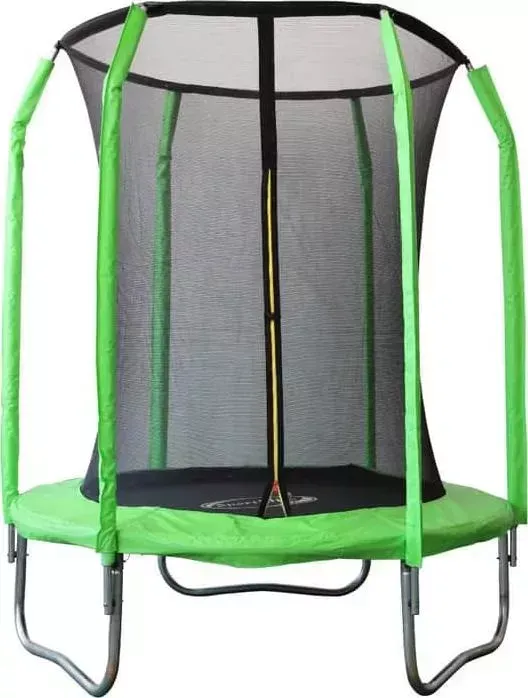Батут SportElite 6FT 1.83м с защитной сеткой внутрь, салатовый, GB30201-6 FT