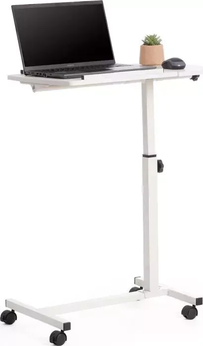 Стол для ноутбука TetChair LT-01 металл, мдф, white (белый)