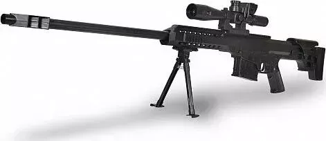 Винтовка CS Toys Barret M82 c пружинным механизмом (93 см, пневматика) - M99K