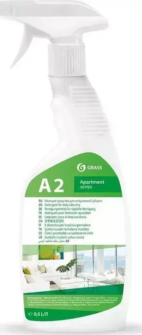 Чистящее средство GRASS Apartament series А2 для ежедневной уборки 600 мл(125258)