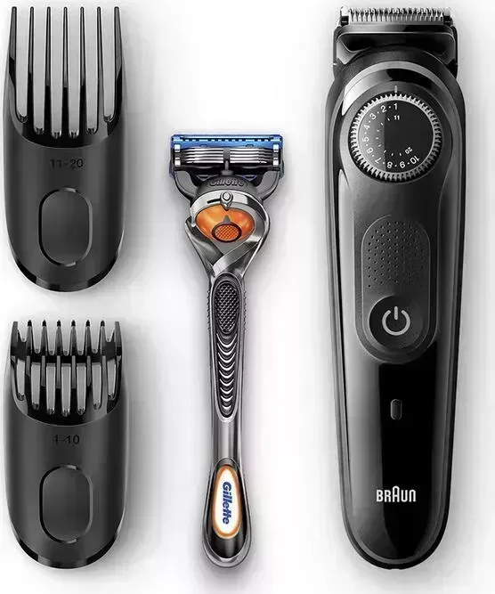 Триммер BRAUN для бороды BT5242+GIL