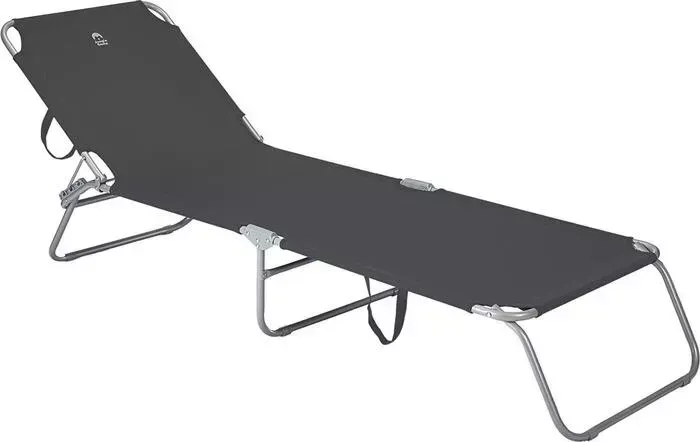 Раскладушка Jungle Camp Comfort Grey, кемпинговая, 189x58x28 см