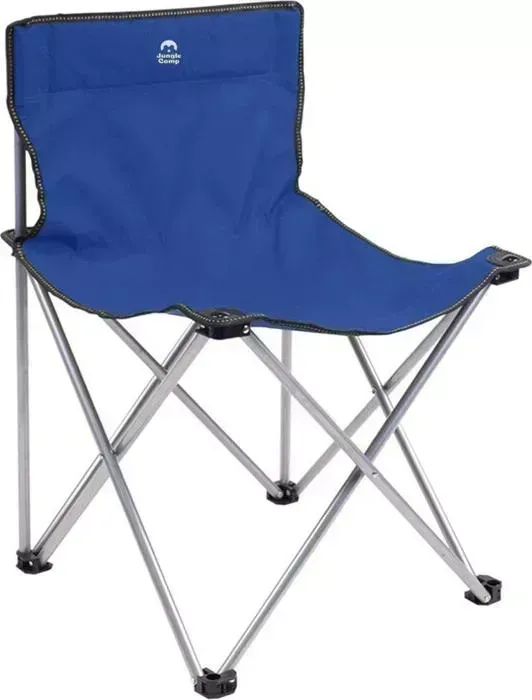 Стул Jungle Camp складной Steper Blue, кемпинговый, 49х49х73 см