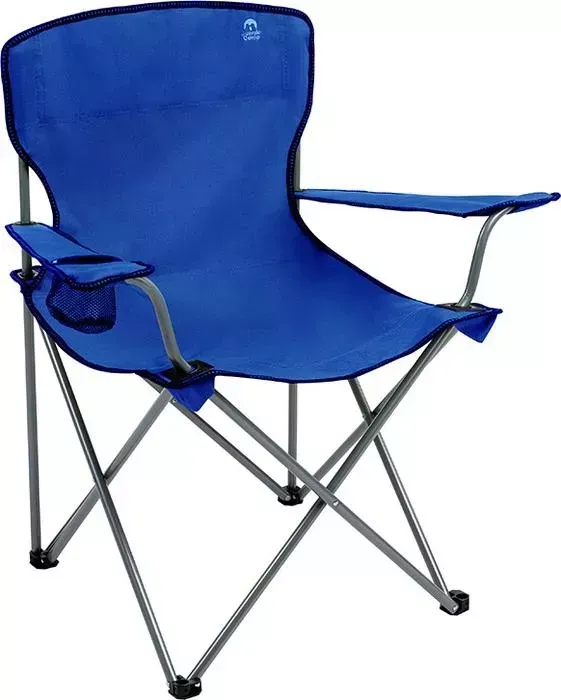 Кресло Jungle Camp складное Ranger Blue, кемпинговое, 57х57х87 см