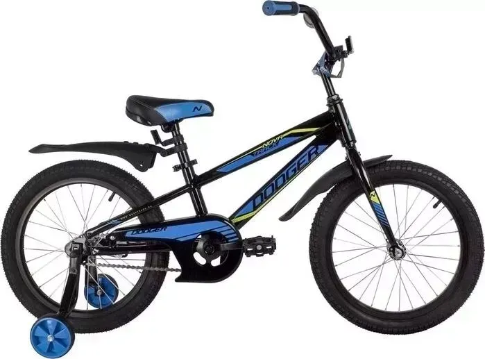Велосипед NOVATRACK 18" DODGER чёрный