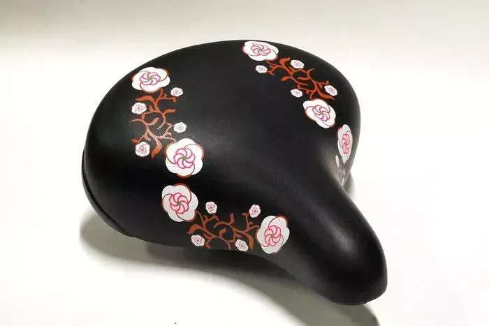 Седло JOY KIE DS-2429 MTB 250*190mm, 550гр, комфорт, пружины+эластомер, черное