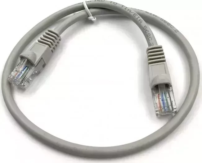 Кабель Патч-корд Buro UTP 4 пары cat5E CCA molded 10м серый RJ-45 (m)-RJ-45 (m)