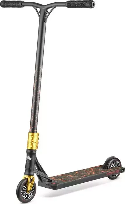Трюковый самокат Fox Pro Boom 525 black/gold