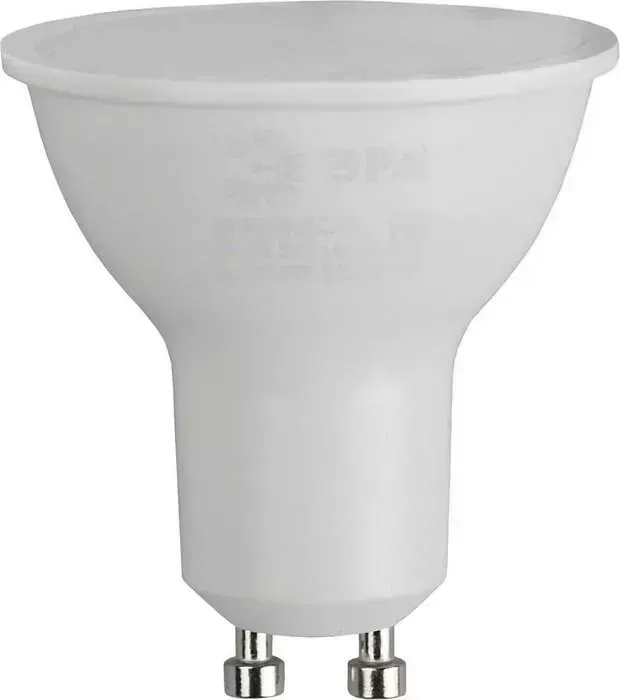 Лампа ЭРА светодиодная GU10 9W 4000K матовая MR16-9W-840-GU10 Б0044089